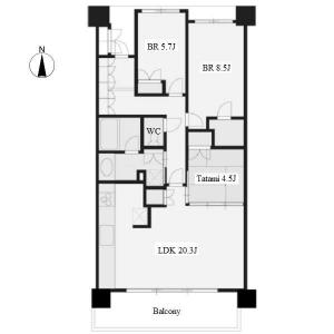 Prime Maison Fujimidai Floor Plan
