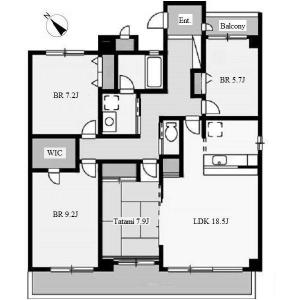 La Maison Higashiyama Floor Plan