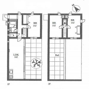 Hongo SR House (Hongo Miki Kashiya) Floor Plan