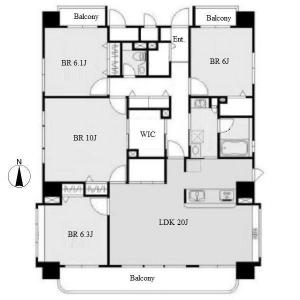 Daiko Mansion Floor Plan