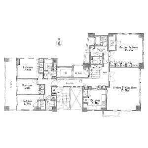 The Dorchester Minamiazabu Floor Plan