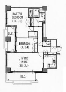 Roppongi Hills Residence A Floor Plan