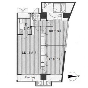 Residia Higashi-Sakura II Floor Plan