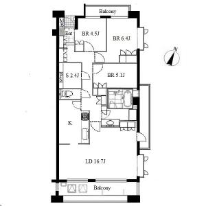 Kamiyashiro City House Flex Floor Plan
