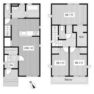 A3 Motoyama Floor Plan