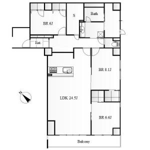 Residence Kikuzaka Floor Plan