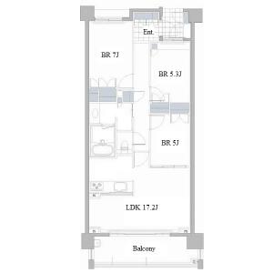 Prime Maison Fujimidai Floor Plan