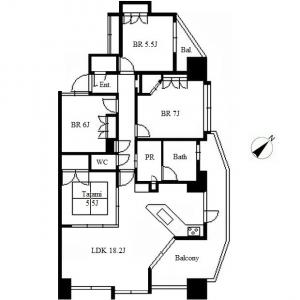Belaisa Hoshigaoka Floor Plan