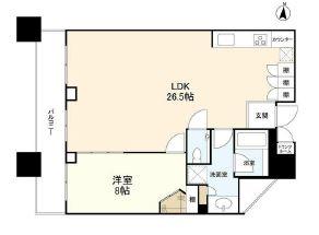 Brillia Towers Meguro North Residence Floor Plan