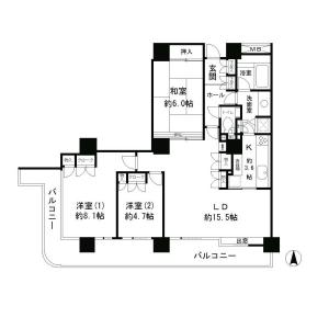River Point Tower Floor Plan