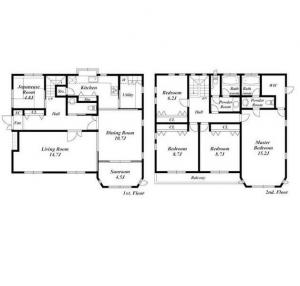 Yamate House Floor Plan