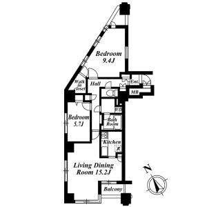 TK Ikedayama Heights Floor Plan