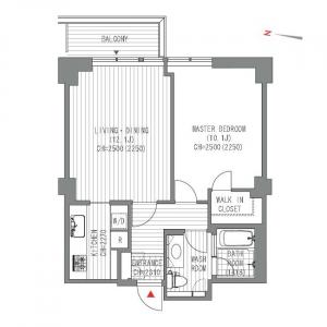 Roppongi Hills Gate Tower Residence Floor Plan