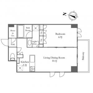 KDX Residence Ebisu Floor Plan