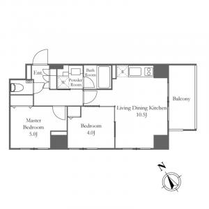 Casa Splendido Ebisu Itchome Annex Floor Plan