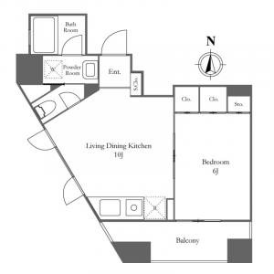 KDX Residence Nishiazabu Floor Plan
