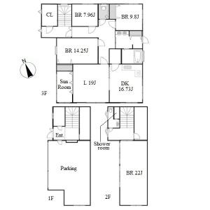 Riverside House Floor Plan