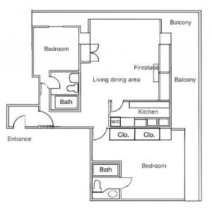 Century Plaza Floor Plan