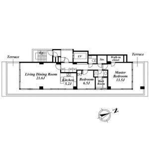 Akasaka Terrace House Floor Plan