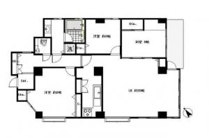 Shoto K Mansion Floor Plan