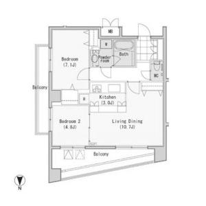 Residia Nishiazabu Floor Plan