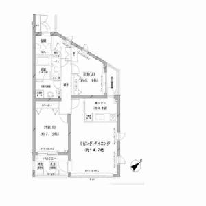 MFPR Court Daikanyama Floor Plan