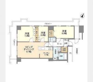 Tornare Nihonbashi Hamacho Floor Plan