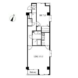 KJ Residence Kakuozan Floor Plan