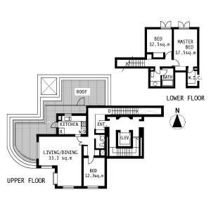 City House Oyamacho Floor Plan