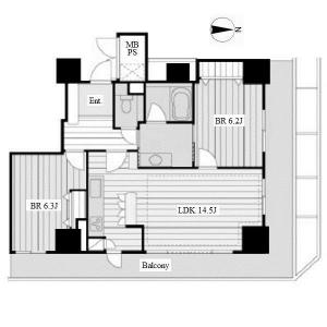 Lions Tower Chikusa Floor Plan