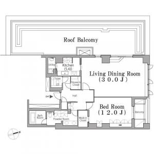 The House Minami Azabu Floor Plan