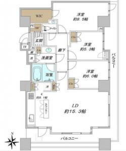 City Tower Yotsuya Floor Plan