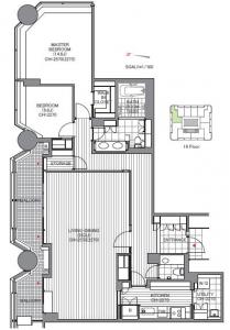 Akasaka Tameike Tower Residence 1601 Floor Plan