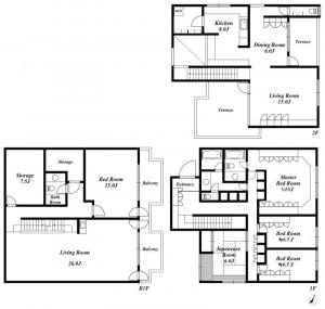 Denenchofu M House Floor Plan