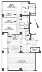 The Upper House 501 Floor Plan