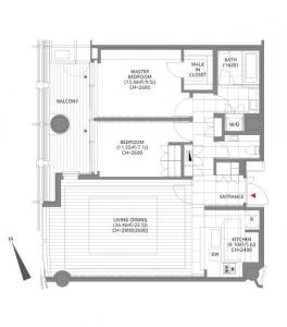 Toranomon Hills Residence 4204 Floor Plan