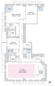 Aoyama Town House Anex 201 Floor Plan