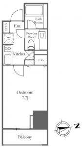 Casa Splendido Azabujuban 603 Floor Plan