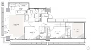 Livio Residence Nishiazabu 2005 Floor Plan