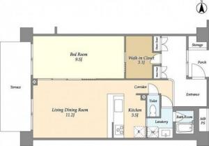 FULL HOUSE GAKUGEI DAIGAKU 101 Floor Plan