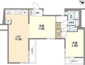 PATH Ushigomekagurazaka 303 Floor Plan