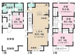 Ficus Todoroki East Floor Plan