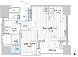 Gran ciel Minami-aoyama 1003 Floor Plan