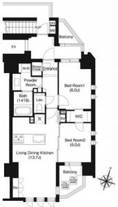 Geoid Sanbancho 0402 Floor Plan