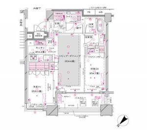 Opus Residence Ginza East 305 Floor Plan