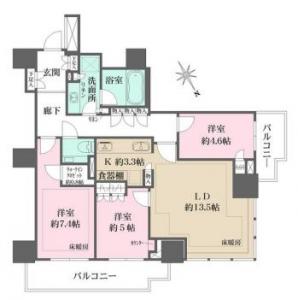 The Parkhouse Mita Garden Residence Tower Building 211 Floor Plan