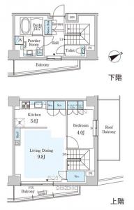 Prima Lead Minami-Aoyama 705 Floor Plan