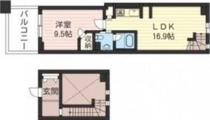 Residence Charmant Tsukishima 0329 Floor Plan