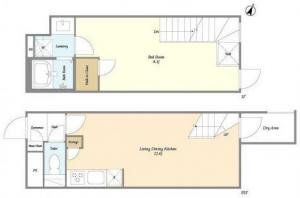 Agratio Megurosuwayama 103 Floor Plan