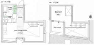 Stylio X Shirokane 501 Floor Plan